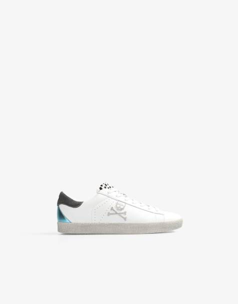 Scalpers henry sneakers in off white - view 1