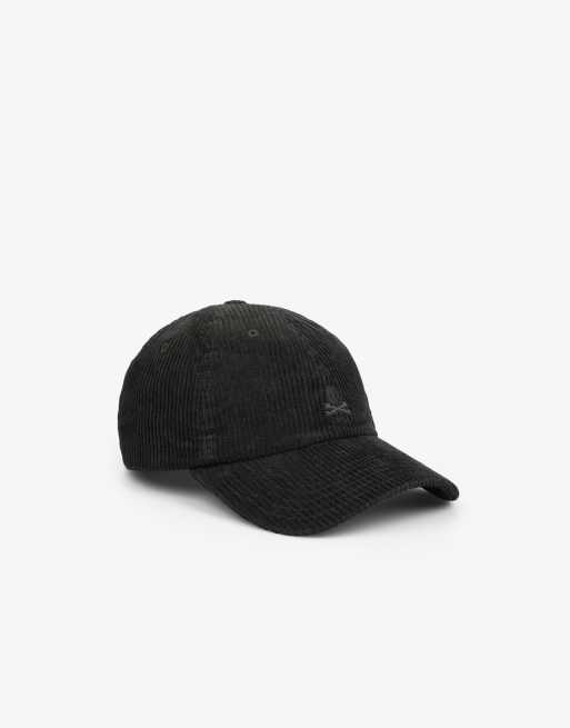 Scalpers - Hood - Casquette en velours côtelé - Pétrole