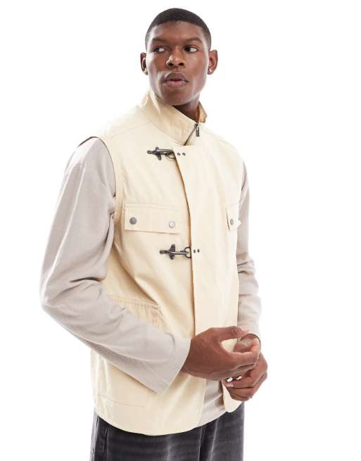 Scalpers - Icon Beech - Gilet color crema