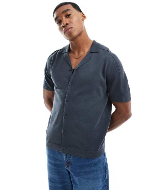 Scalpers icon polo in navy - view 1