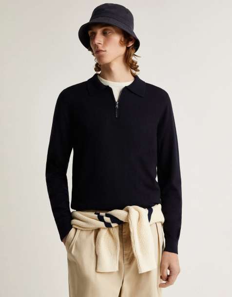 Scalpers - Icon - Pull zippé - Bleu marine - view 1