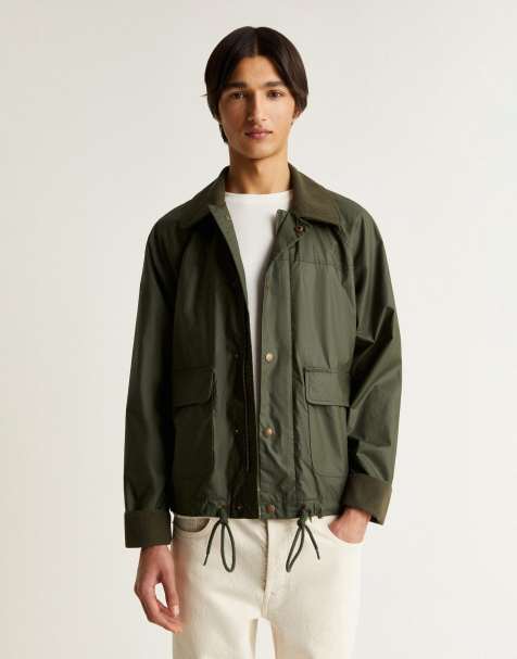 Scalpers icon sancy jacket in khaki - view 1