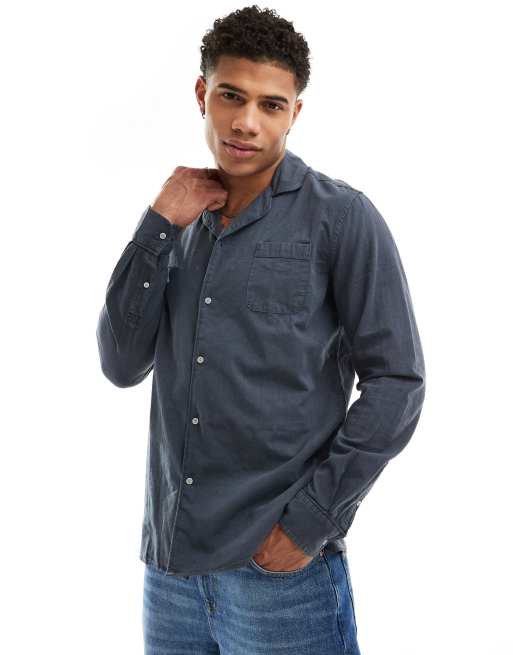 Scalpers - Icon Summer - Camicia blu navy