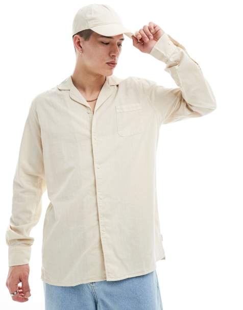 Scalpers - Icon Summer - Camicia color crema - view 1