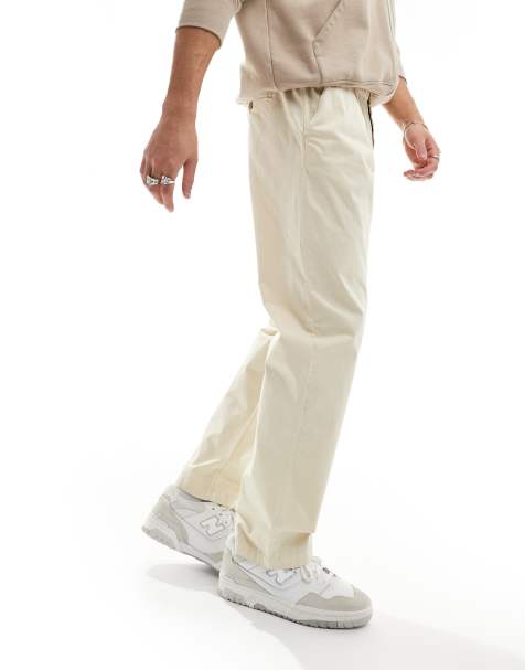 Scalpers icon vasa pants in beige - view 1