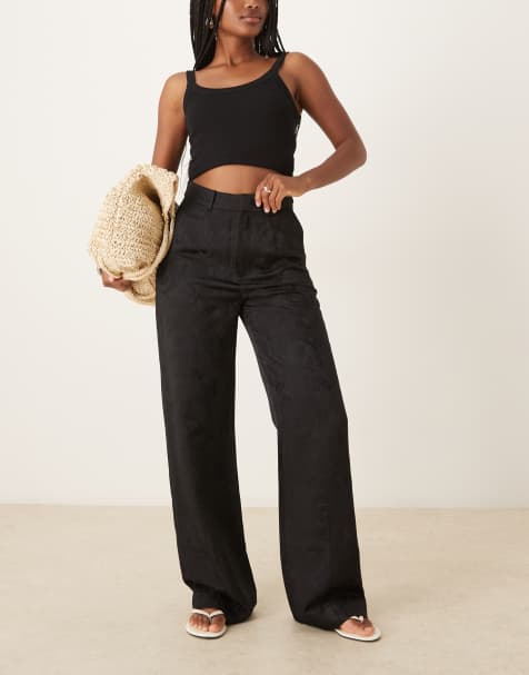 Scalpers Jac asian pant in black
