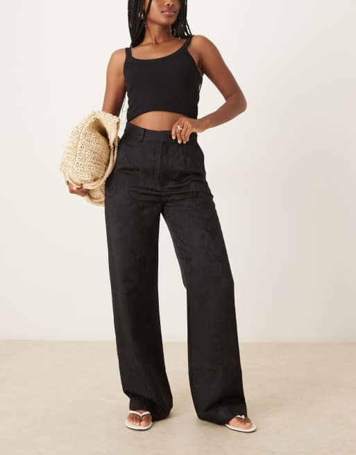 Scalpers – Jac – Schwarze Hose im asiatischen Stil