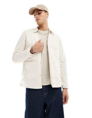 Scalpers jacket in off white