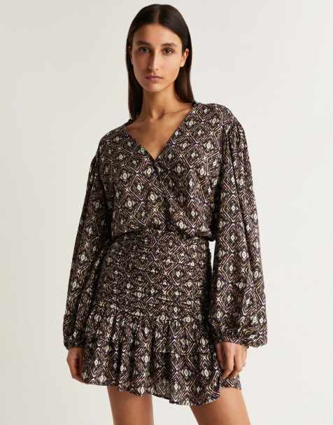Scalpers - Jan - Camicia nera con stampa - view 1
