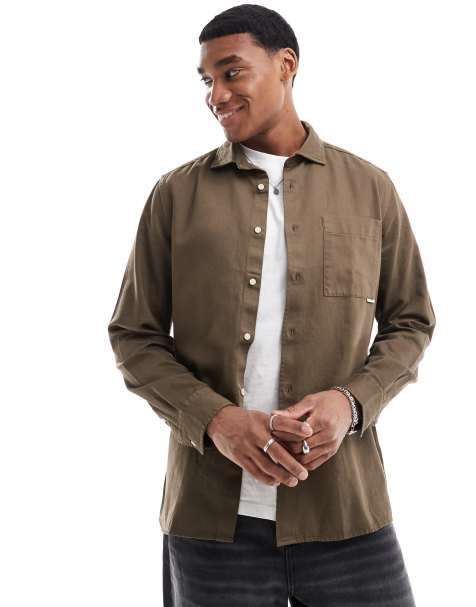 Scalpers – Janseen – Hemd in Khaki - view 1