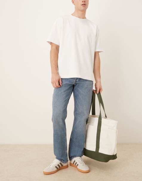 Scalpers - Jean droit - Bleu denim - view 1