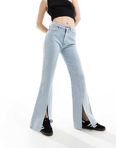 Scalpers - Jeans bootcut color indaco chiaro - view 1