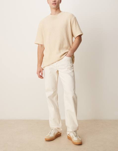 Scalpers - Jeans regular bianco sporco - view 1