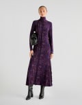 [Scalpers] Scalpers Jery overlock dress in purple S PURPLE