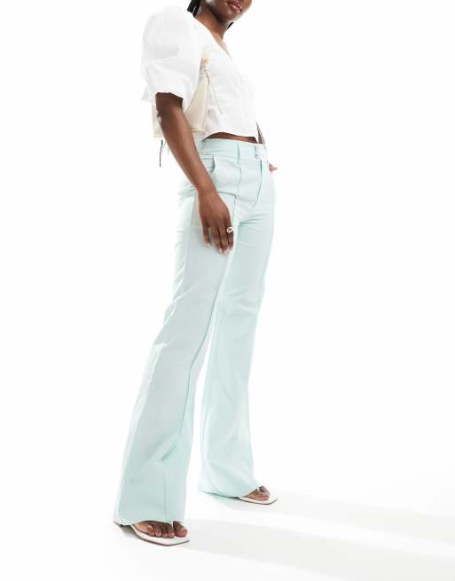 Scalpers - Joy - Broek met knopen in blauw