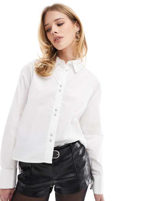 Scalpers - Joy - Camicia bianca con bottoni