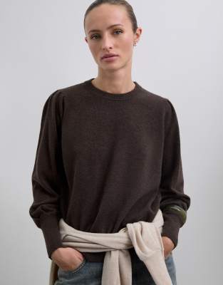 Scalpers - Joy - Pullover in Braun-Brown