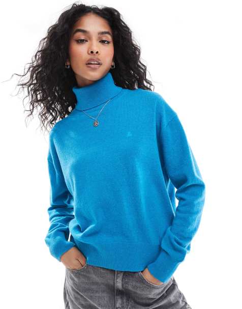 Scalpers – Joy Turtle – Pullover in Türkis - view 1