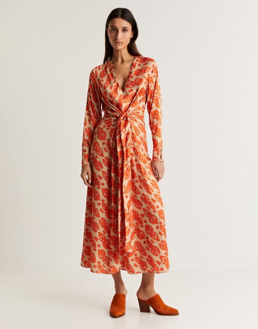 Scalpers - Jurk in oranje