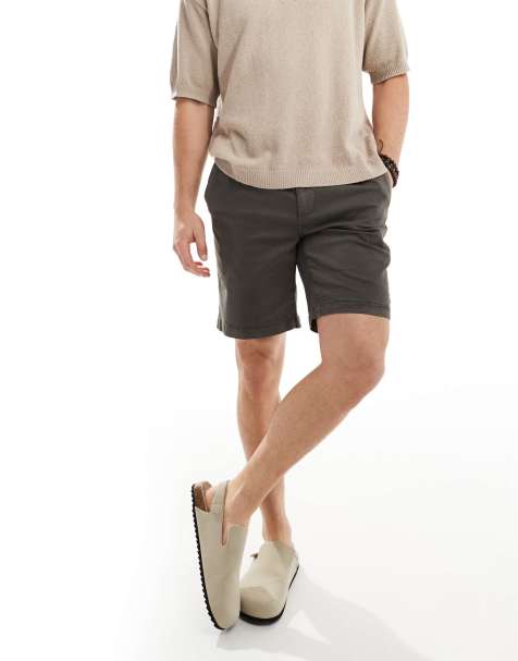 Scalpers – Klassische Shorts in Braun - view 1