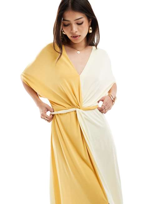 Scalpers – Kleid in Hellgelb