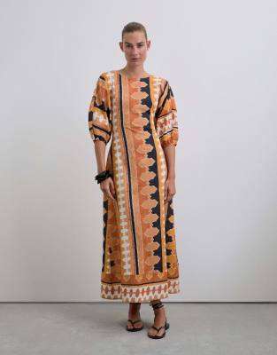 Scalpers - Kleid mit buntem Muster