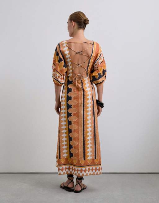 Scalpers – Kleid mit buntem Muster, 3 von 4