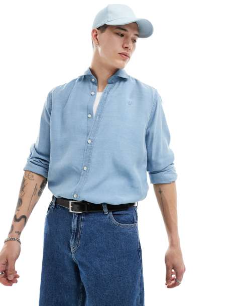 Scalpers - Lagoon - Camicia azzurra - view 1