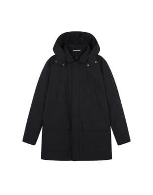 Lar parka in dark navy