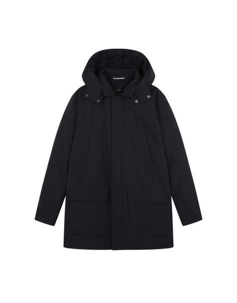 Scalpers Lar parka in dark navy - view 1