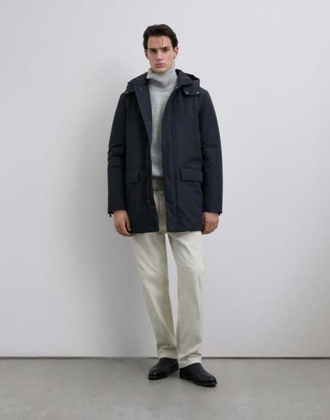 Scalpers - Laser - Parka - Bleu marine foncé - view 1