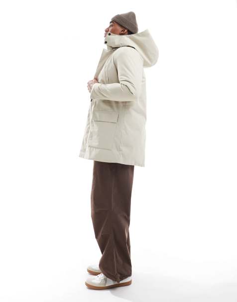 Scalpers – Laser – Parka in hellem Taupe - view 1