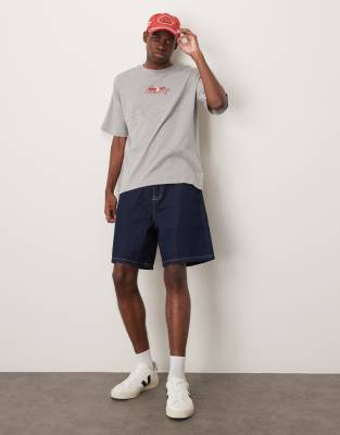 Scalpers Lazy Tee In Gray