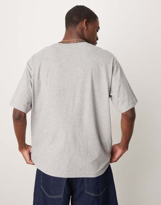 Scalpers Lazy tee in gray melange