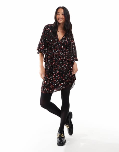 Scalpers – Leonoir – Kurzes Kleid in Schwarz - view 1