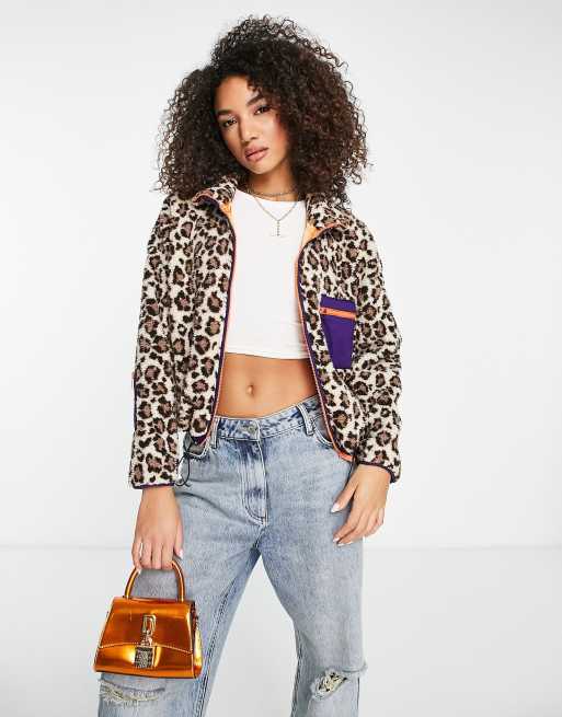 Scalpers - Leopol - Polaire à imprimé léopard - Multicolore