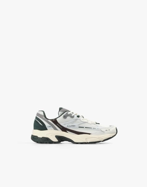 Scalpers lewis sneakers in green - view 1