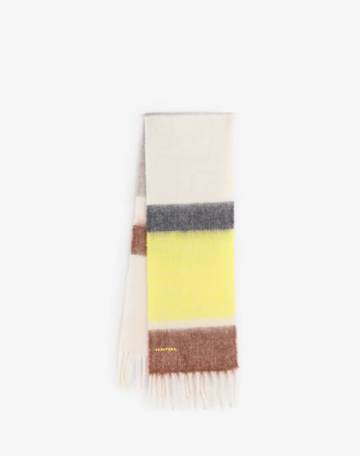Scalpers Lime Stripes Scarf
