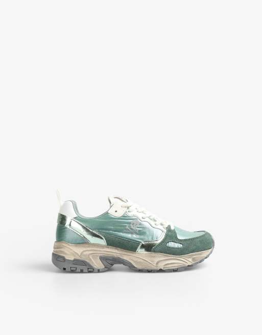 Scalpers – Loop – Sneaker in Grün