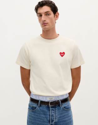 Lovers tee in cream-Neutral