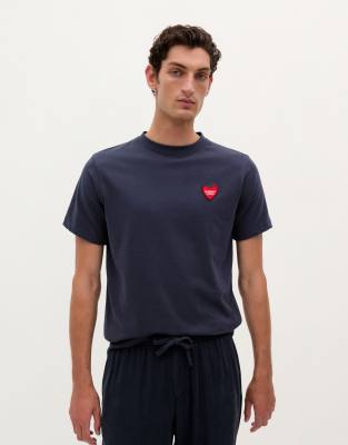 Lovers tee in dark blue