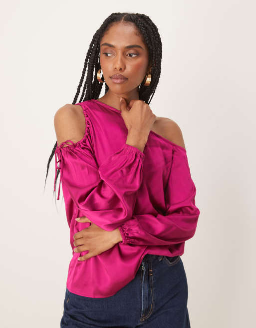 Scalpers - Lux - Chemise d'ensemble - Bougainvillier