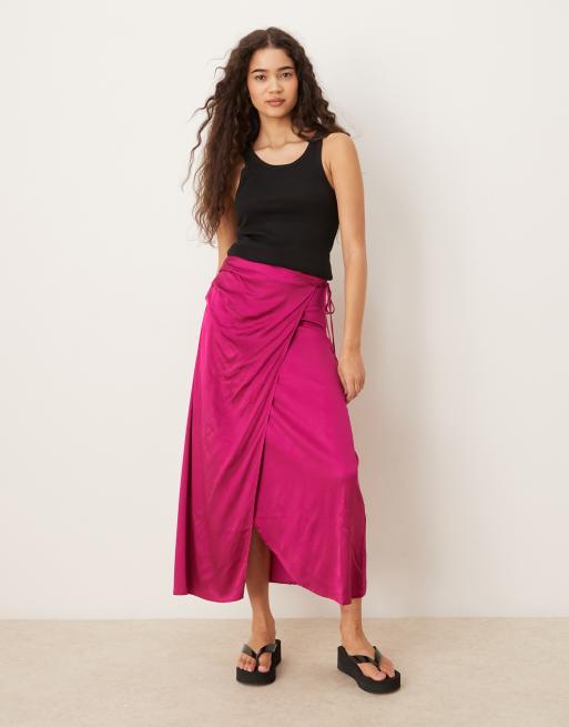 Scalpers Lux Set skirt in bougainvillea