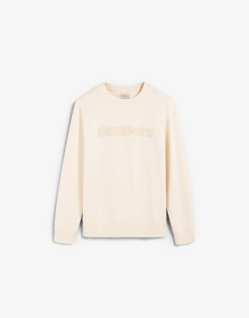 Scalpers - Maglione beige in spugna