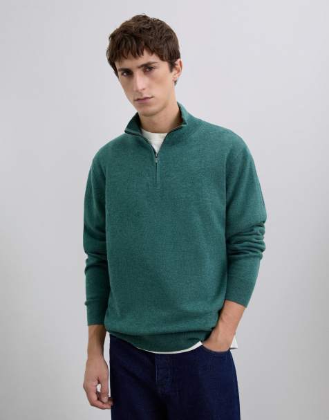 Scalpers - Maglione in tricot verde - view 1