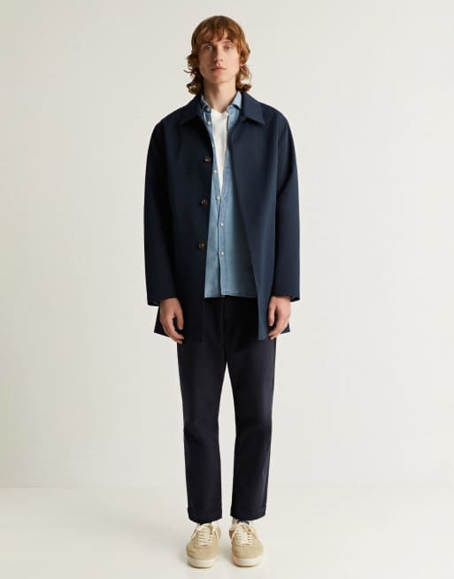 Scalpers - Marck - Trenchcoat in marineblauw