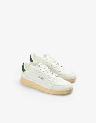 Miles sneakers in off white/green-Multi