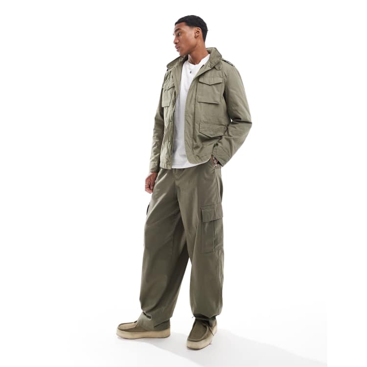 Scalpers military jacket in khaki