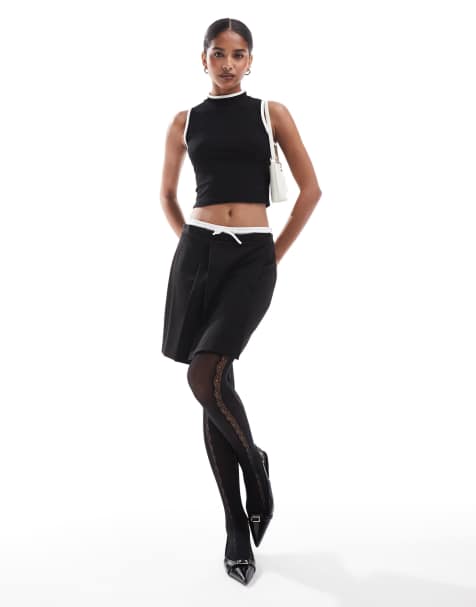 Scalpers - Mini rok in zwart - view 1