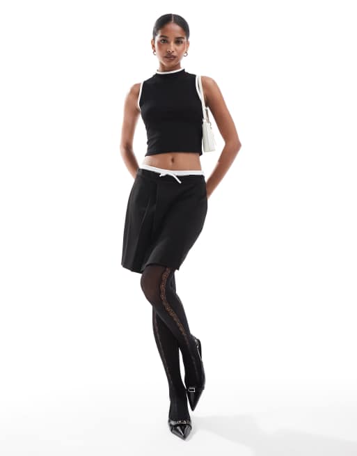 Scalpers - Mini rok in zwart